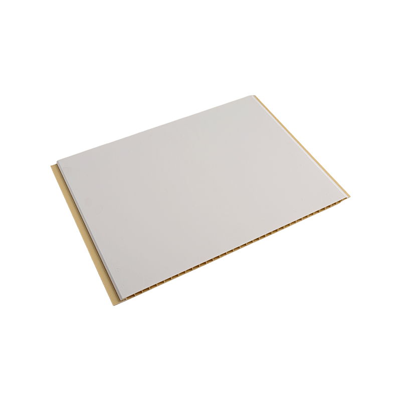 Paneles de revestimiento de pared de PVC de 400*9 mm, revestimiento con efecto madera de PVC - Costura en V