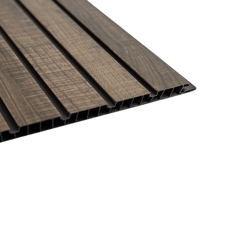 Hoja de panel de PVC de 300*8,5 mm para techo - Espacios negros