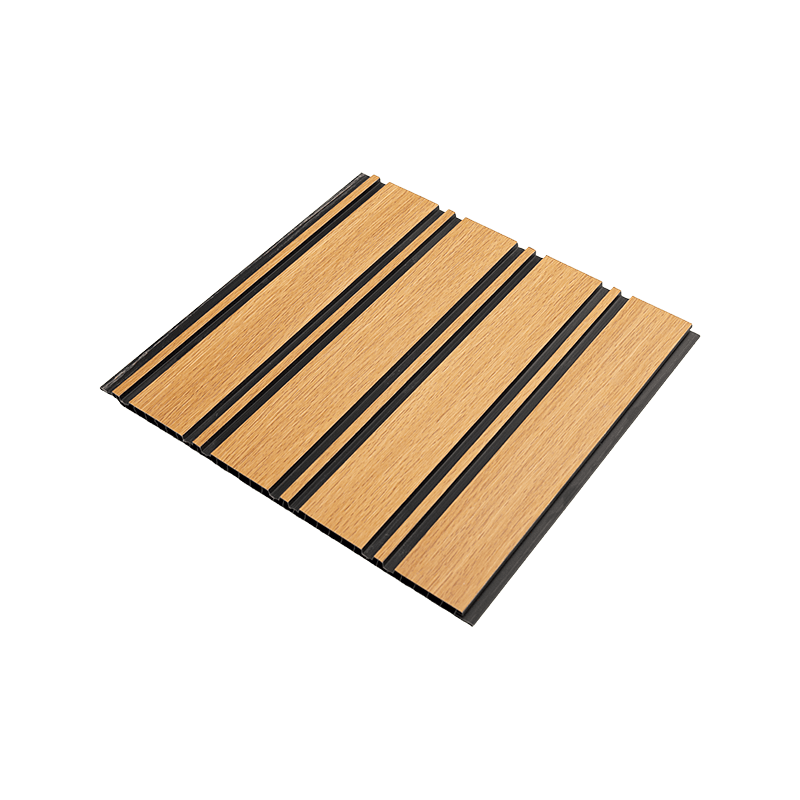 Hoja de panel de PVC de 300*8,5 mm para techo - Espacios negros