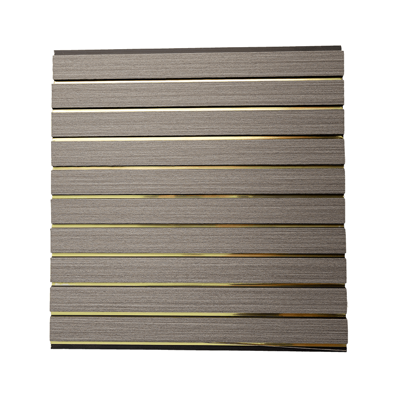 Hoja de panel de PVC de 300*10 mm para techo - Espacios negros Hoja de panel de PVC de 300*10 mm para techo - Espacios negros