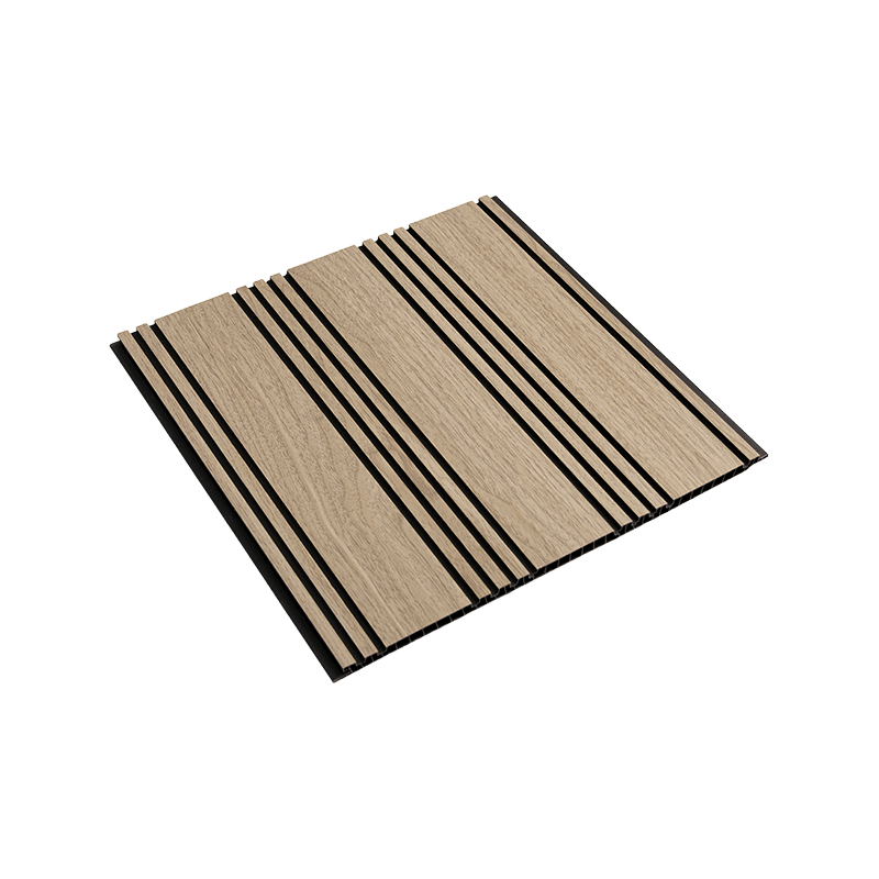 Hoja de panel de PVC de 300*9,5 mm para techo - Espacios negros