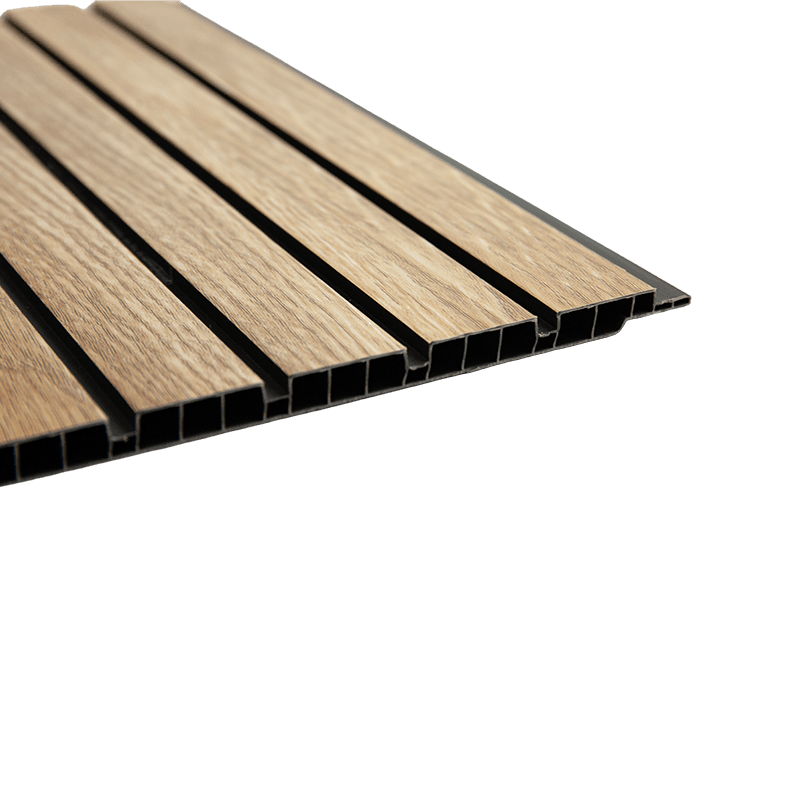 Hoja de panel de PVC de 300*10 mm para techo - Espacios negros Hoja de panel de PVC de 300*10 mm para techo - Espacios negros