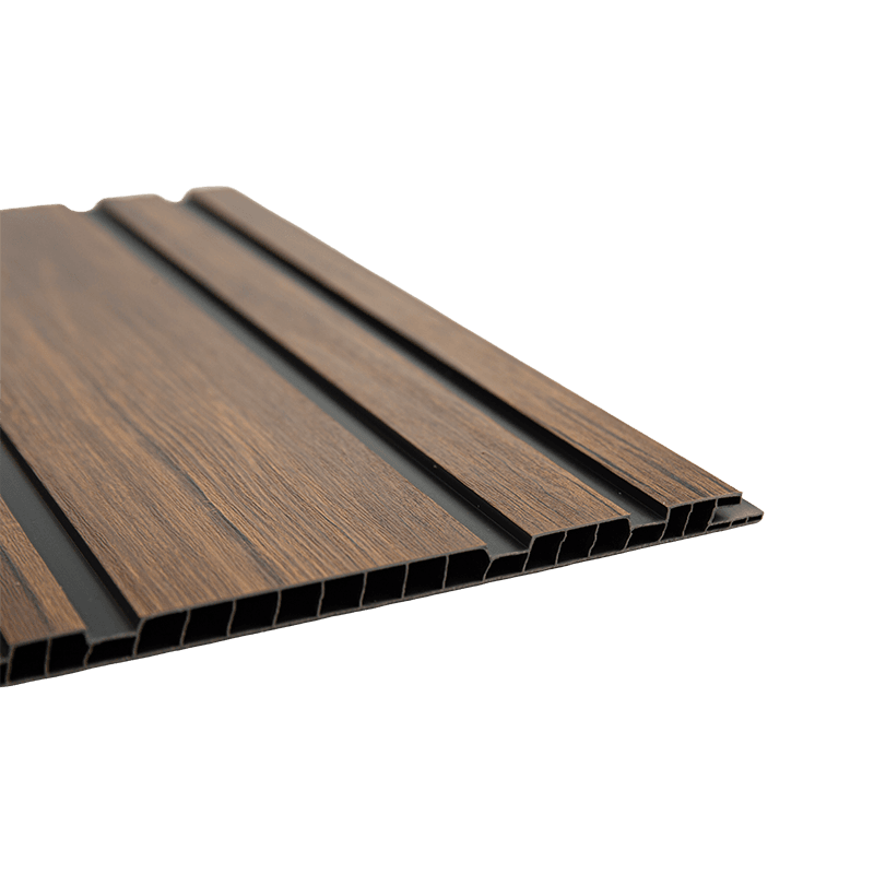 Hoja de panel de PVC de 300*9,5 mm para techo - Espacios negros