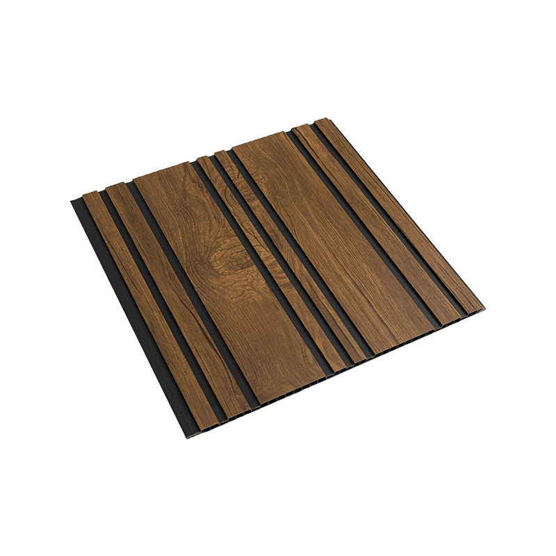 Hoja de panel de PVC de 300*9,5 mm para techo - Espacios negros