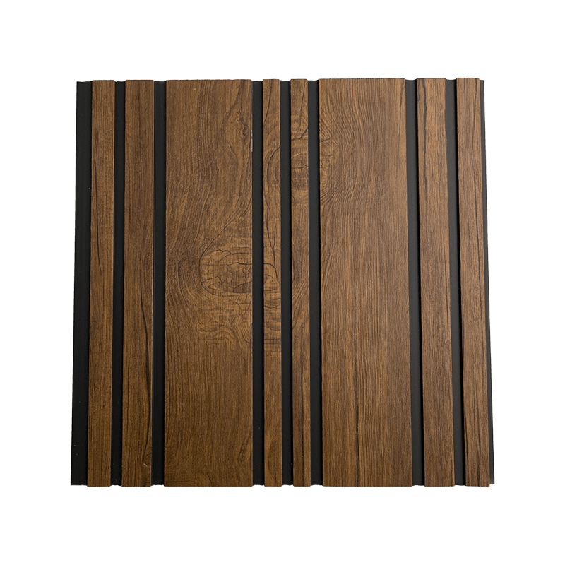 Hoja de panel de PVC de 300*9,5 mm para techo - Espacios negros