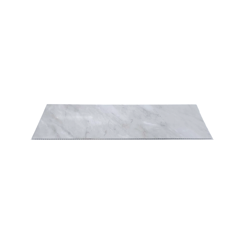 Lámina de pared de PVC blanco de 1000*10 mm, paneles de pared de mármol PVC