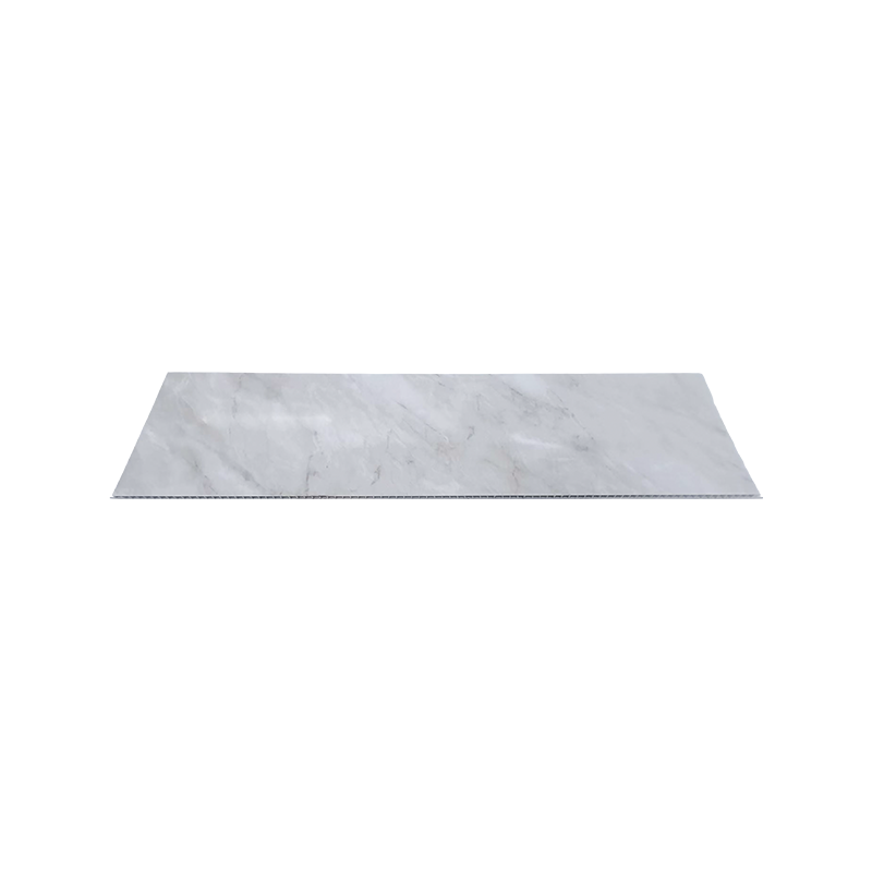 Lámina de pared de PVC blanco de 1000*10 mm, paneles de pared de mármol PVC