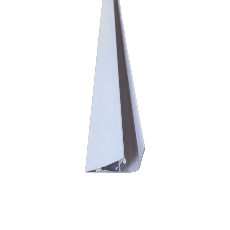 Perfil de PVC de 0,9*0,9 cm y 135 g/m2, moldura de esquina envuelta en película Perfil de PVC de 0,9*0,9 cm y 135 g/m2, moldura de esquina envuelta en película
