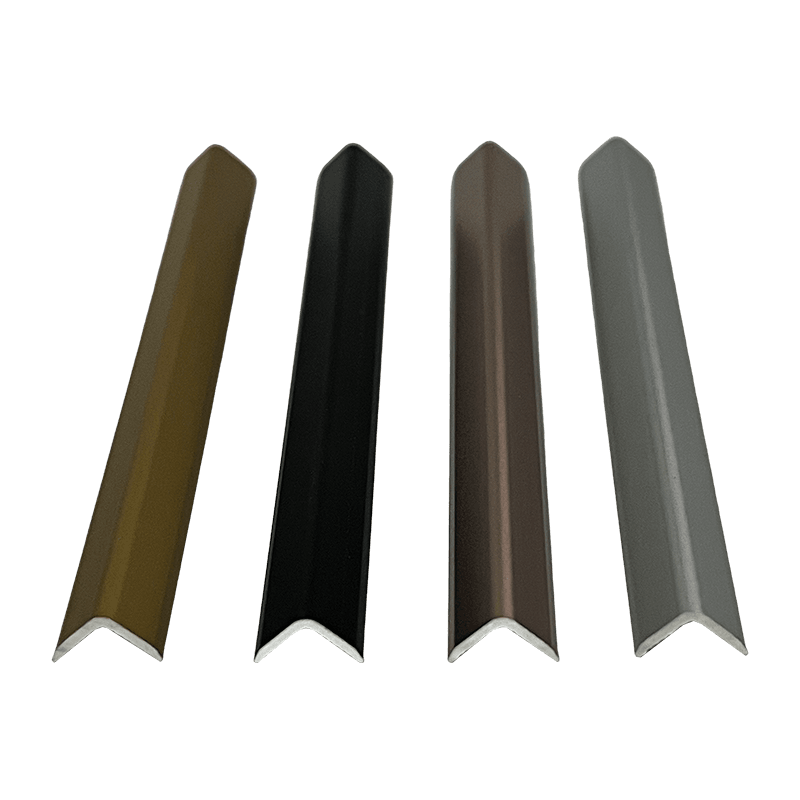 Moldura de esquina de aleación de aluminio de 7*7*1 mm