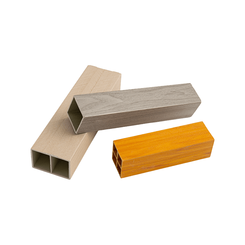 Tubo cuadrado de PVC de doble puerto de 50*100 mm