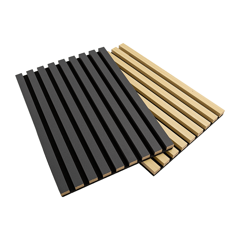 Panel absorbente de sonido de parrilla de barra recta - Patrón de mármol
