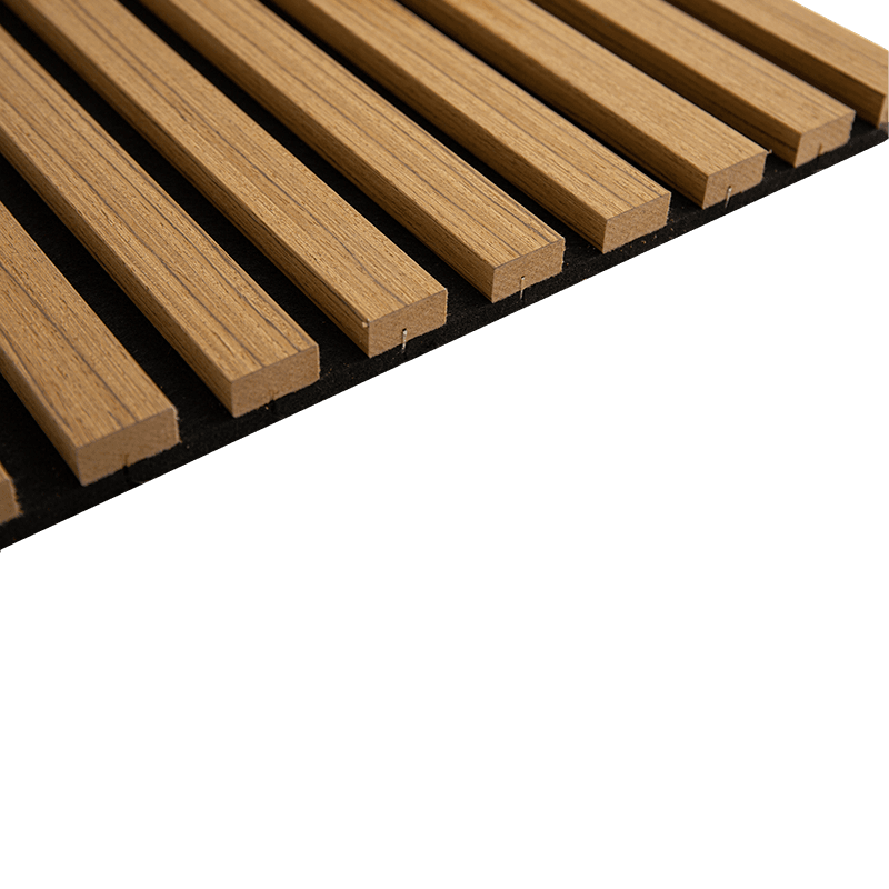 Panel absorbente de sonido de parrilla de barra recta - Patrón de mármol