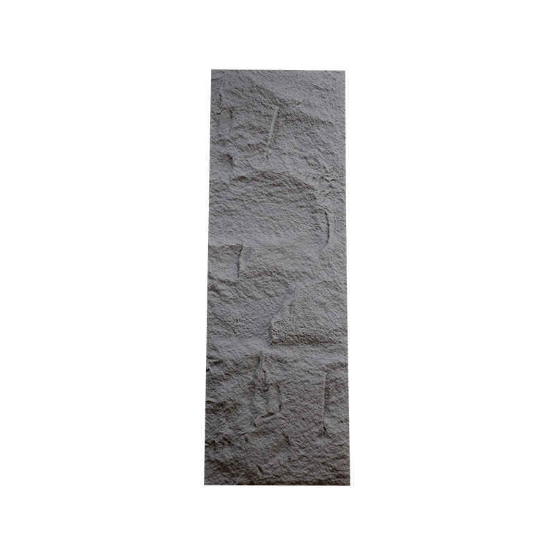 Panel de piedra PU con patrón de piedra negra espacial