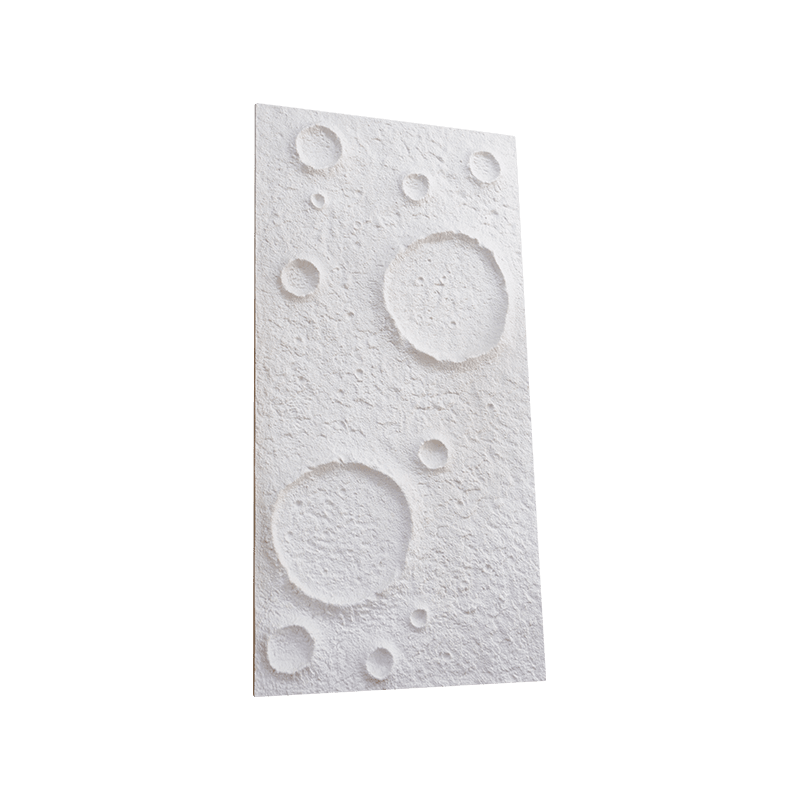 Panel de piedra PU con patrón de piedra negra espacial