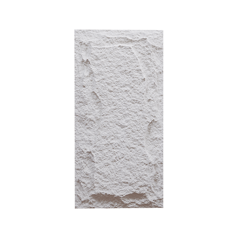 Panel de piedra PU con patrón de piedra negra espacial