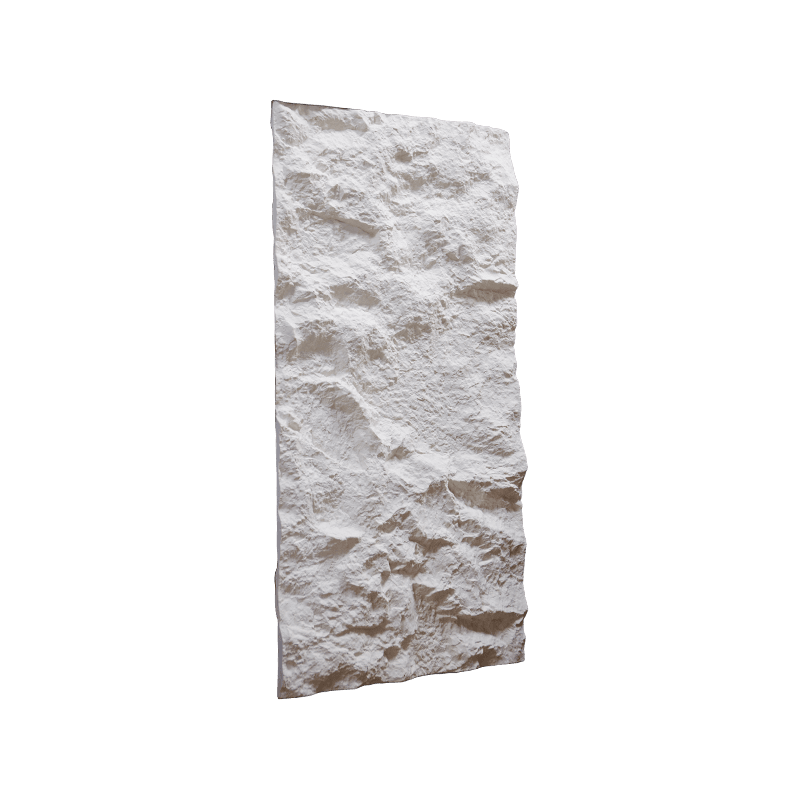 Panel de piedra PU con patrón de piedra negra espacial