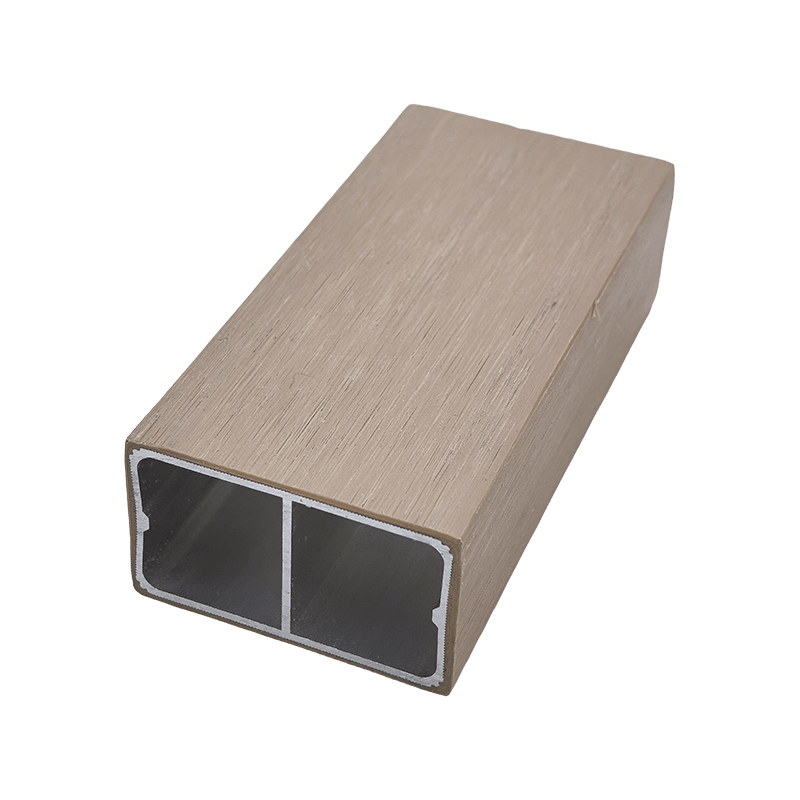 Tubo cuadrado de aluminio y plástico para exteriores de doble puerto de 30*50 mm Tubo cuadrado de aluminio y plástico para exteriores de doble puerto de 30*50 mm