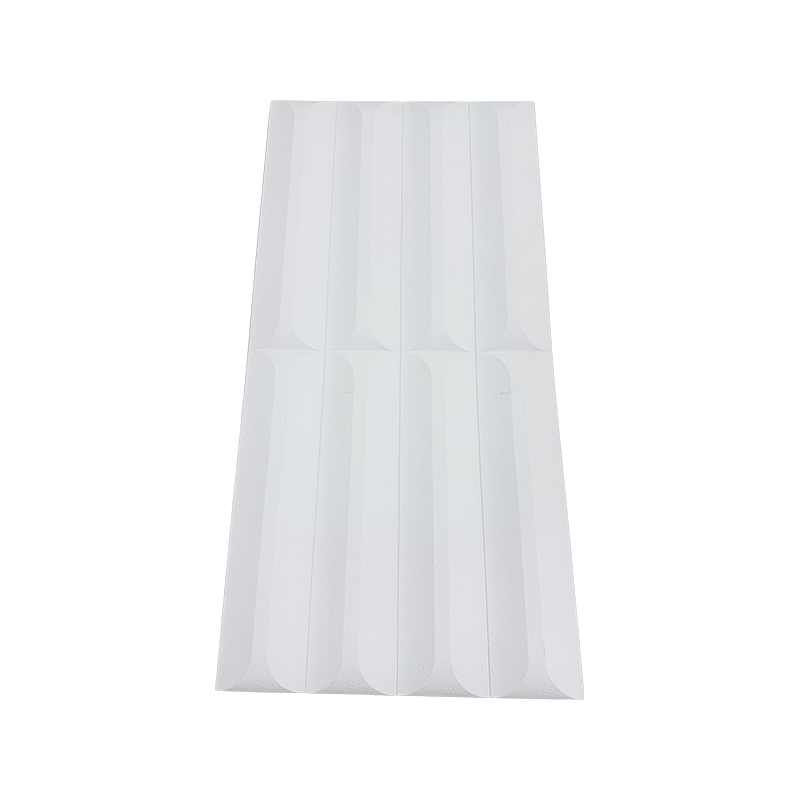 Panel de piedra PU moderno blanco