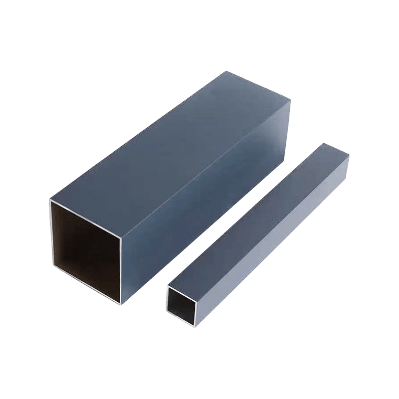 Tubo cuadrado de aluminio y plástico para exteriores de un solo puerto de 50*50 y 100*100 mm