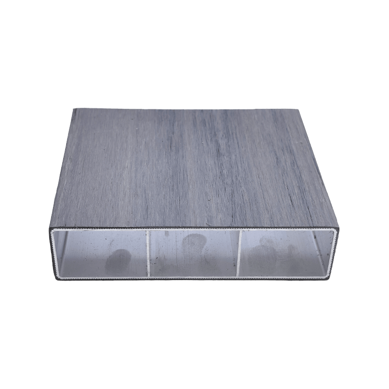 Tubo cuadrado de aluminio y plástico para exteriores de tres puertos de 120*30 mm Tubo cuadrado de aluminio y plástico para exteriores de tres puertos de 120*30 mm